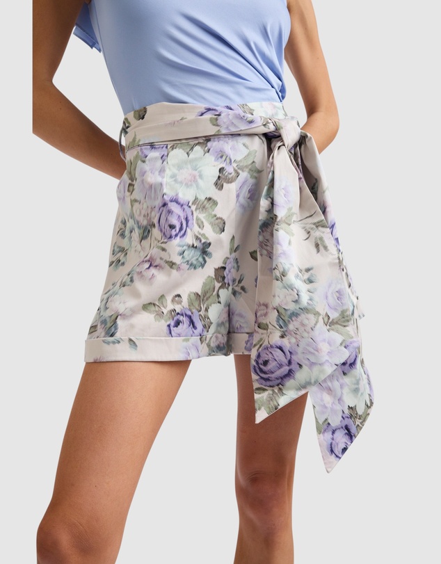 Honey and Beau - Fluerina High Waist Short