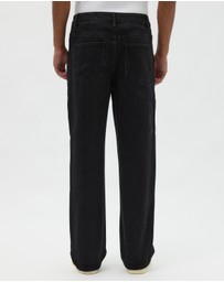 AERE - Organic Cotton Double Knee Carpenter Jeans