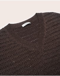 IDA+S - Reni Metallic Cotton Knit Top