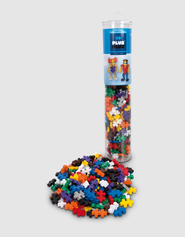 Plus Plus - Plus-Plus - Basic mix - 240 pcs Tube