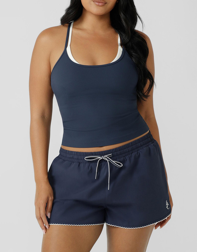 Lorna Jane - Layered Look Rib Bra Tank Combo