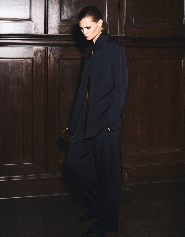 COS - Tailored Satin Wide-Leg Trousers