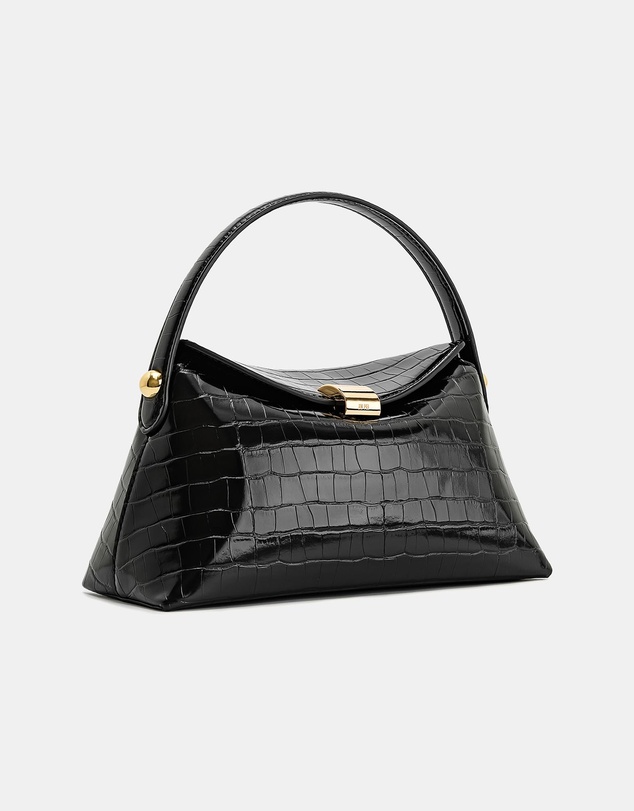 JW PEI - Emma Croc Embossed Box Bag