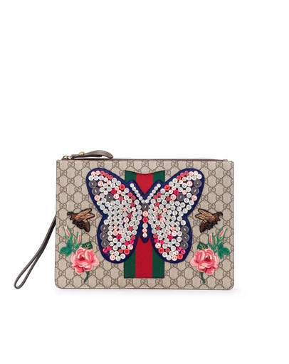 Pre-Loved by Azura Reborn - Pre-Loved GG Supreme Web Butterfly Clutch