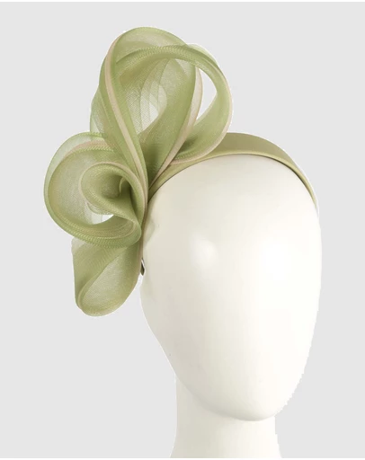 Fillies Collection - Bespoke Sage Racing Fascinator