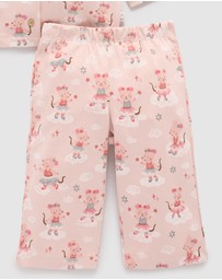 Purebaby - Thick Button Up Pyjama Set -Kids-Babies
