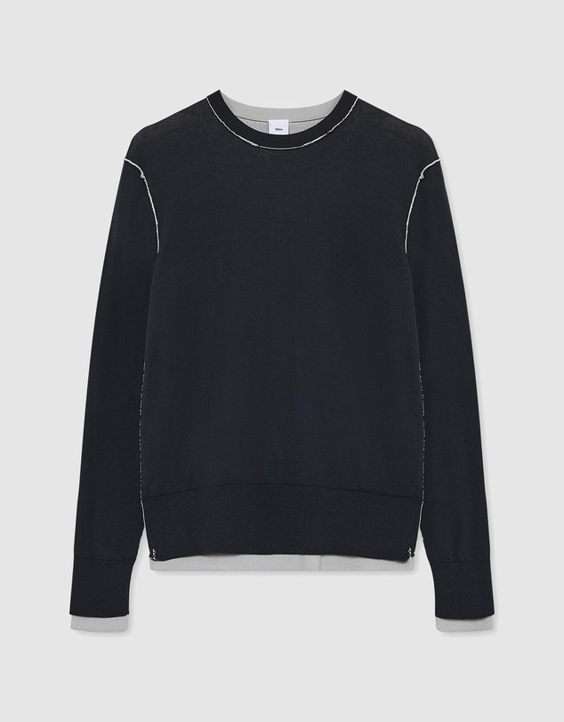Won Hundred - Rune Two Layer Knit Sweater