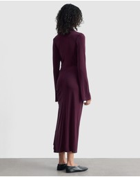 & Other Stories - Gathered Midi Dress