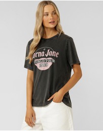 Lorna Jane - On Tour Washed Relaxed T-Shirt