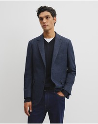 Country Road - Regular Fit Wool Blend Texture Jacket
