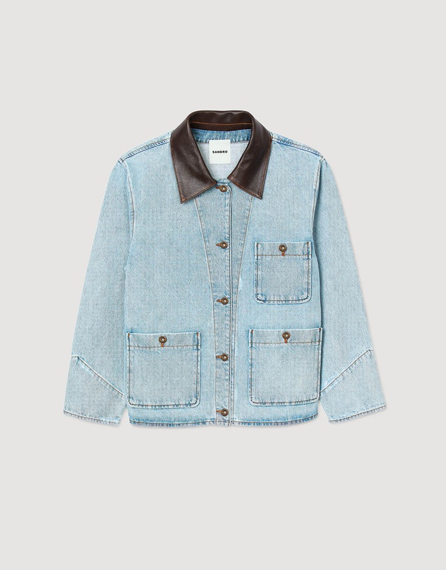 Sandro - Virginie Denim Jacket