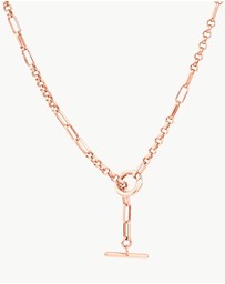 Medley Jewellery - Fob Fundamental Chain Necklace in Rose Gold