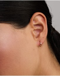 Michael Hill - Diamond Accent Sleeper Earrings in 10kt Yellow Gold