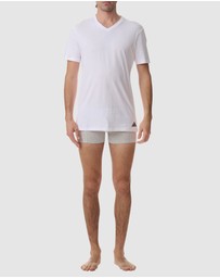 adidas Sportswear - 3 Pack Active Core Cotton V-Neck T-Shirt