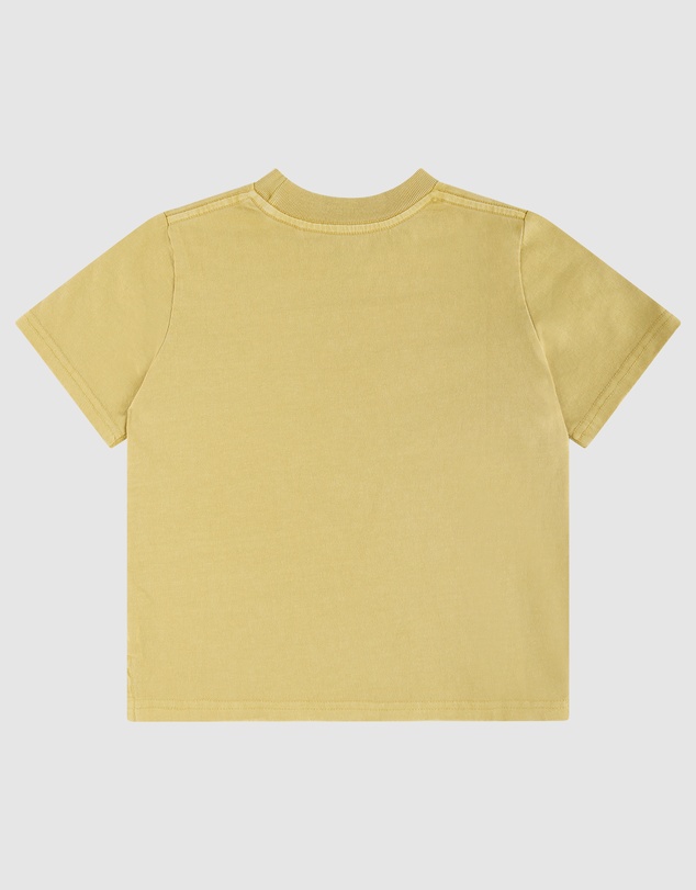 Skwosh - Easy Tiger Kids Slang Tee in Mustard