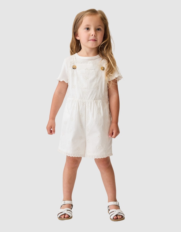 GAP - June Eyelet Romper - Babies-Kids