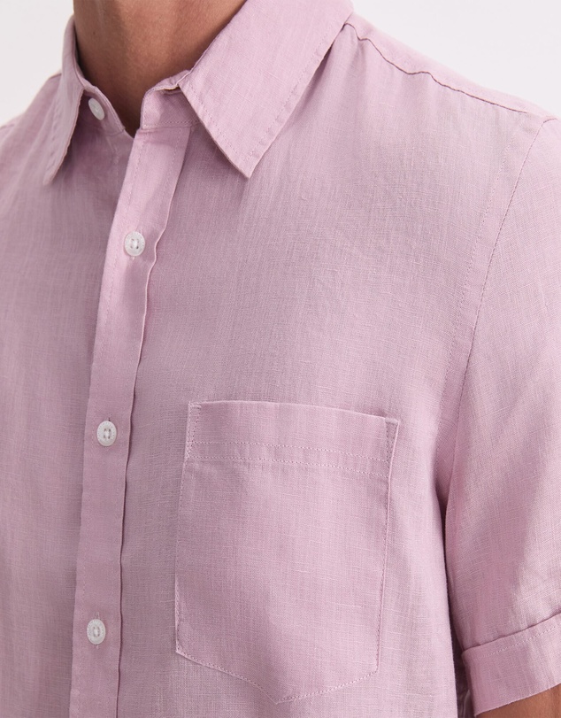 Sportscraft - Short Sleeve Linen Shirt
