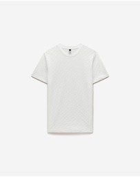 Calibre - Monogram Jacquard T-shirt White