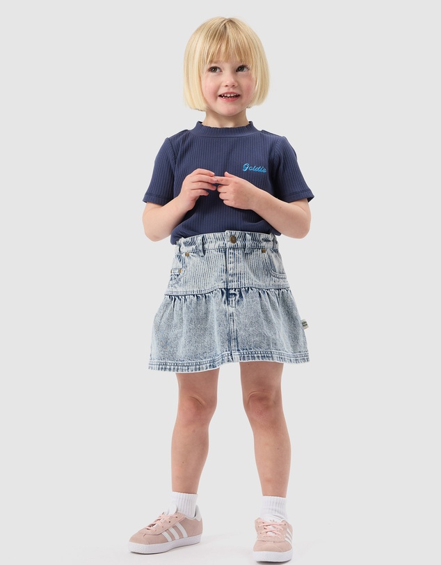 Goldie + Ace - Rib T-Shirt - Babies-Kids