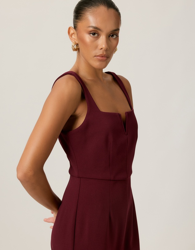 Tussah - Monique Square Neckline Jumpsuit