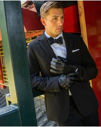 DENTS - Unlined Leather Driving Gloves worn by Daniel Craig in Black