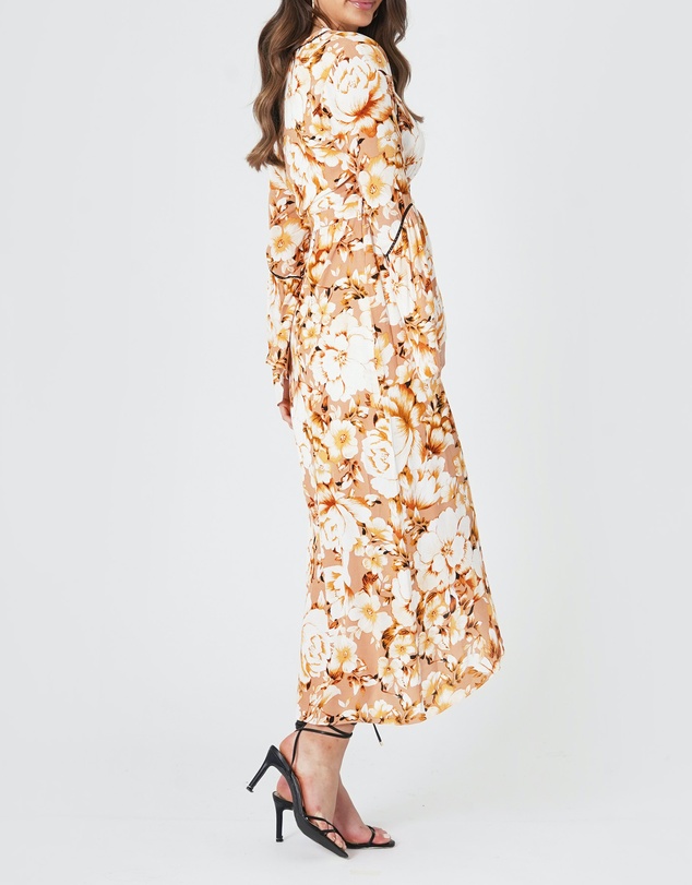 Amelius - Golden Flower Dress
