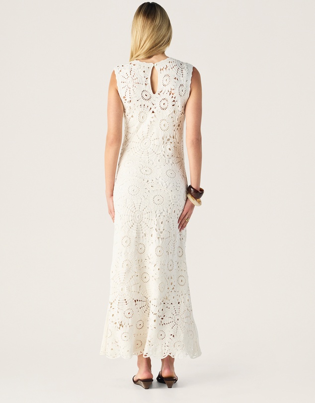 MOS The Label - Anouk Crochet Maxi Dress