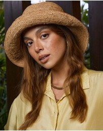 Arms Of Eve - Mirabel Bucket Hat - Dark Natural