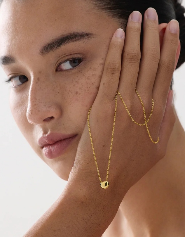 Najo - Soothing Yellow Gold Necklace