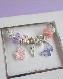 Lauren Hinkley - Butterfly Magic Charm Bracelet Boxed