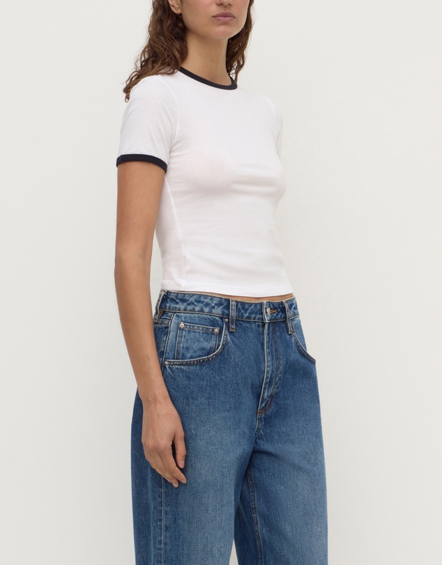 Assembly Label - Kourt Contrast Bind Tee