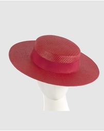 Max Alexander - Red Boater Hat