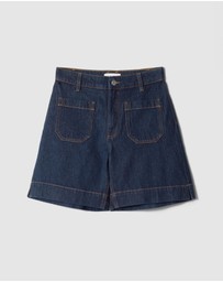 & Other Stories - High-Waist Denim Shorts