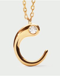 PDPAOLA - Initial 2026 C Pendant Necklace