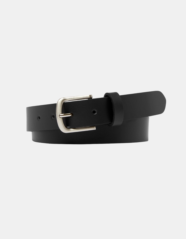 Buckle - Flint. Australian Made Buffalo Leather Belt. 30mm width.