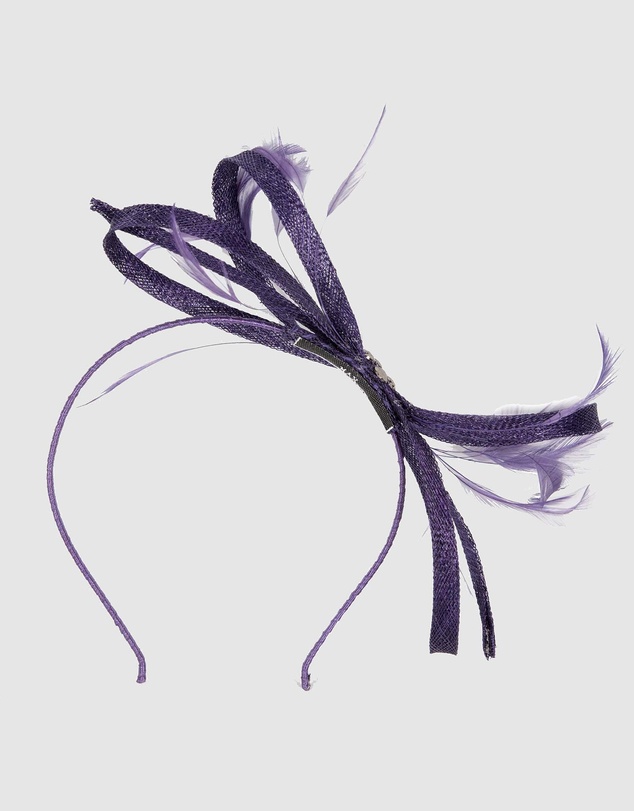 Max Alexander - Purple Loops Racing Fascinator