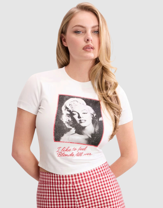 GUESS - Eco Marilyn Crop T-Shirt