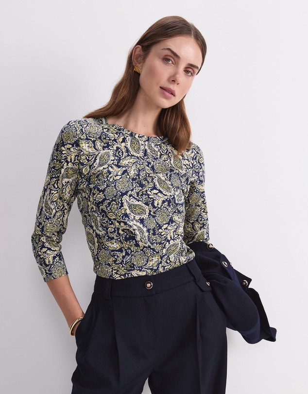 Sportscraft - Paisley Mercerised Tee