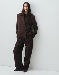 M.N.G - Double-Breasted Suit Jacket