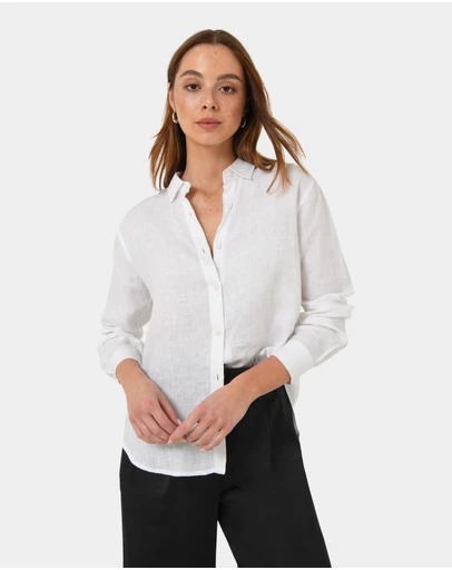 Forcast - Khalo Linen Buttoned Shirt