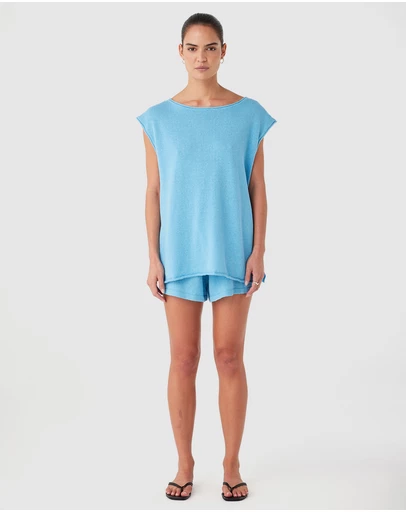 Arcaa - Poppy Tie Side Top
