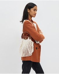 Longchamp - Le Pliage Filet Mesh Tote Bag - Large