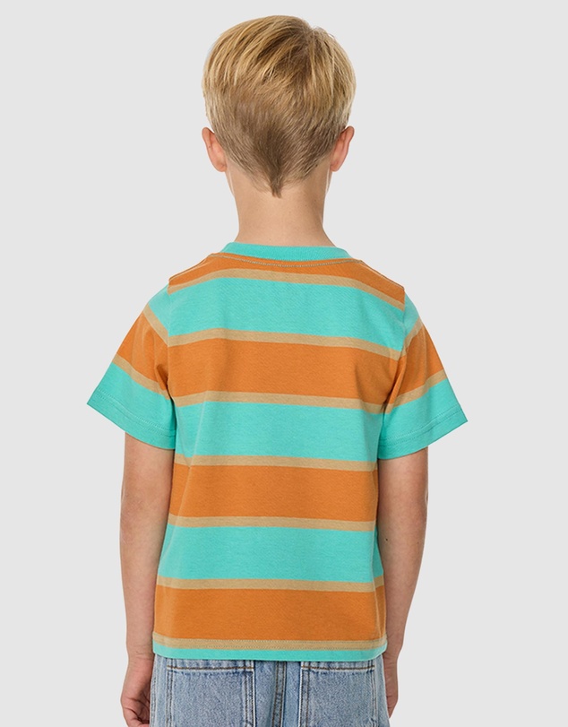 Rip Curl - Ride The Wave Stripe Tee - Babies-Kids