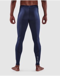 SKINS - SKINS Compression Men's Series-3 Activewear Long Tight T&R Navy Blue