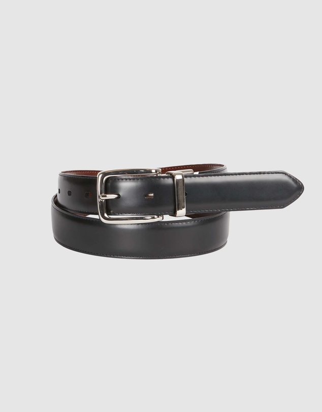 Geoffrey Beene - Pin Buckle Reversible Belt