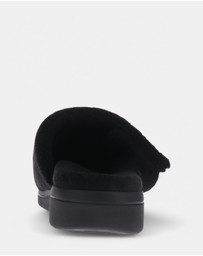 Mia Vita - Cushy Slipper - Black