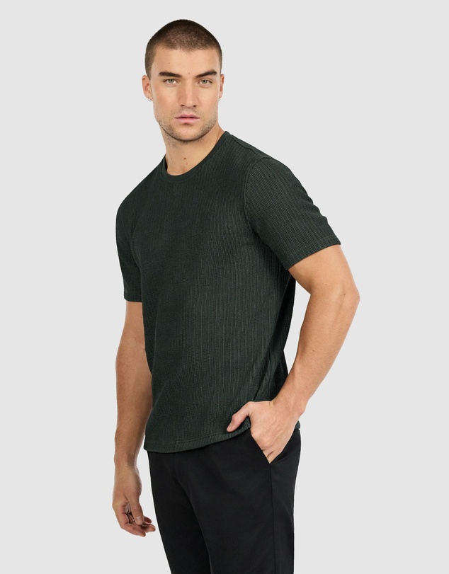 Tarocash - Bowen Textured T Shirt
