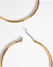 Lovisa - Gold Plated Large Hoop Earrings