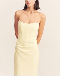 Shona Joy - Lani Strapless Corset Maxi Dress