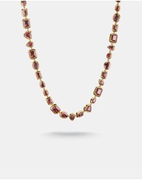 THOMAS SABO - THOMAS SABO Elyndra Necklace with Red Stones